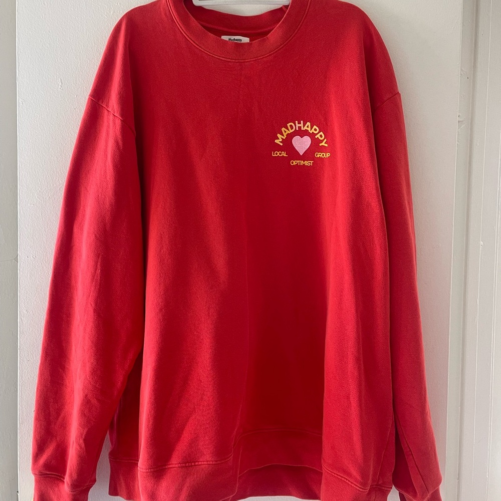 MadHappy Red Sweatshirt!